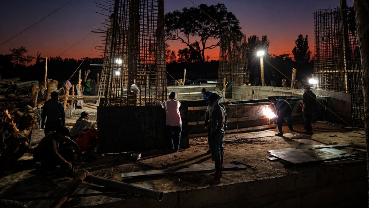 EVNSPC vượt nắng, thắng tiến độ trên các công trình lưới điện 110kV trọng điểm