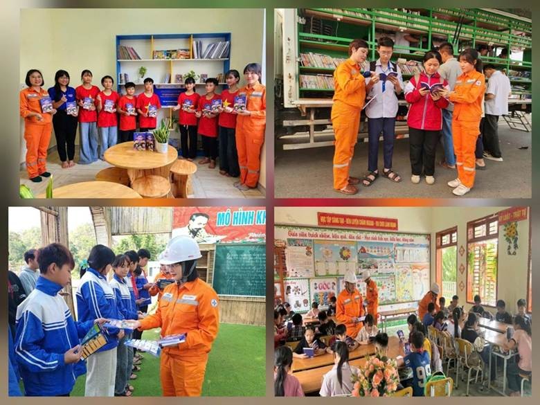 PC Sơn La gieo thói quen tiết kiệm điện từ những trang sách tuổi thơ