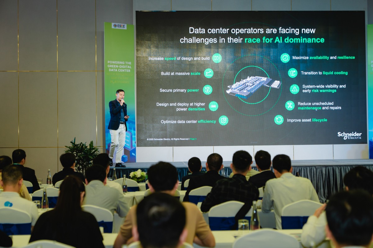 ESEC và Schneider Electric đồng hành xây dựng thế hệ Data Center xanh cho nền kinh tế số Việt Nam