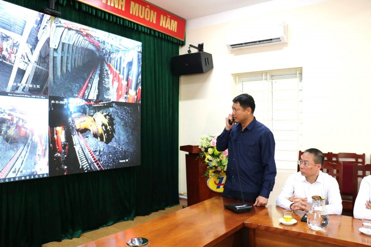 Than Hòn Gai đưa vào hoạt động lò chợ cơ giới hóa đầu tiên