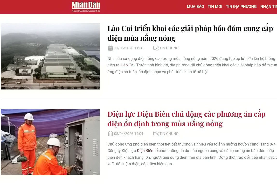EVNNPC lấy văn hóa doanh nghiệp làm ‘điểm tựa’ vượt mùa nắng nóng 2026 EVNNPC lấy văn hóa doanh nghiệp làm ‘điểm tựa’ vượt mùa nắng nóng 2026