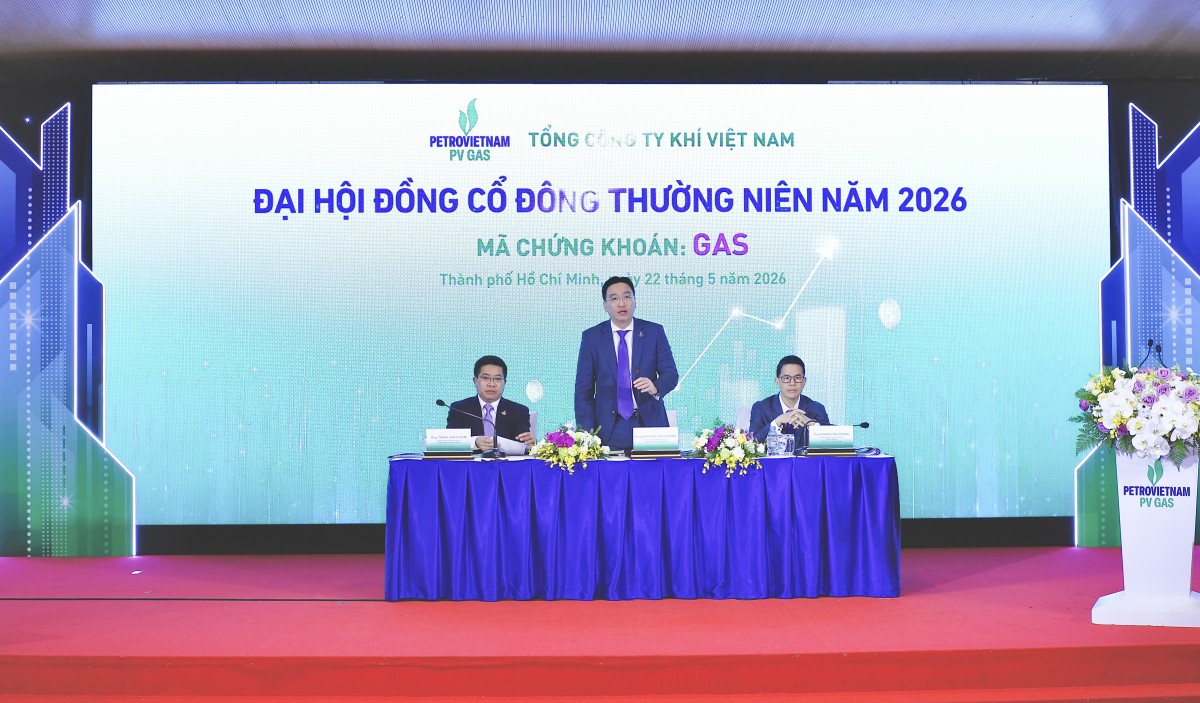 Đại hội đồng cổ đông thường niên của PV GAS năm 2026 Đại hội đồng cổ đông thường niên của PV GAS năm 2026