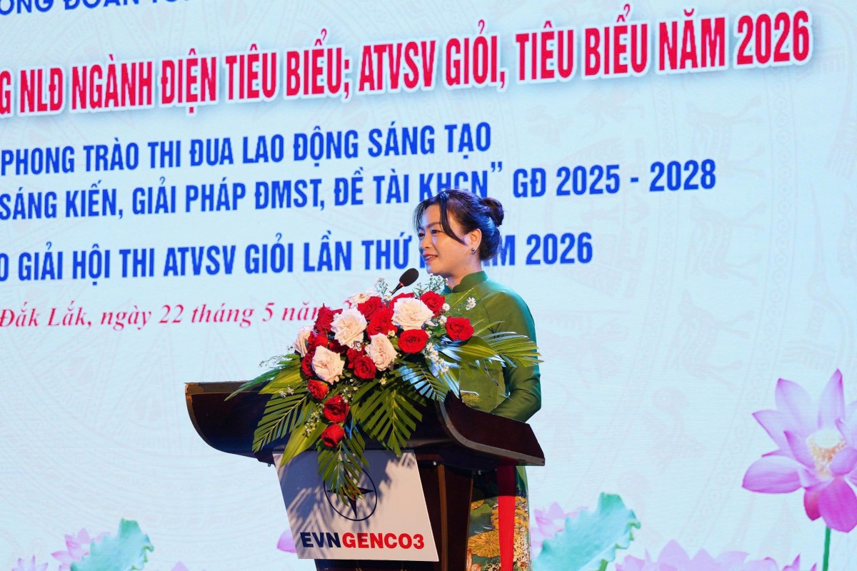EVNGENCO3 vinh danh 136 người lao động tiêu biểu, lao động sáng tạo, ATVSV giỏi