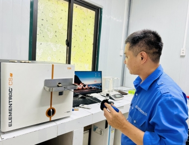 Quacontrol giám định than tại đảo Cống Tây - Khẳng định tốc độ và hiệu quả kinh tế