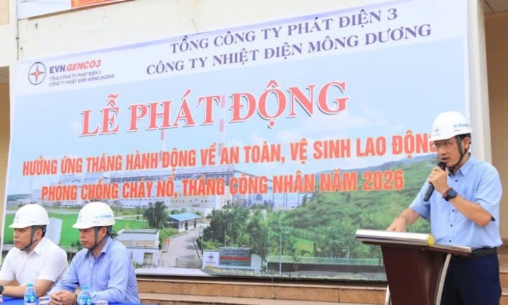 Nhiệt điện Mông Dương nâng cao nhận thức, trách nhiệm về an toàn vệ sinh lao động
