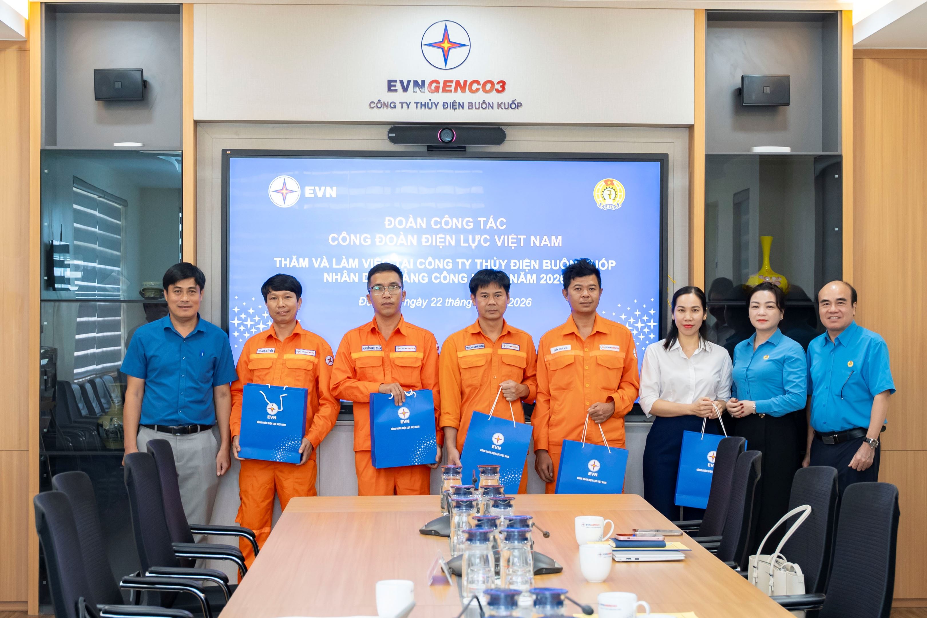 Tháng Công nhân 2026 - EVNGENCO3 hướng về người lao động với nhiều hoạt động ý nghĩa Tháng Công nhân 2026 - EVNGENCO3 hướng về người lao động với nhiều hoạt động ý nghĩa