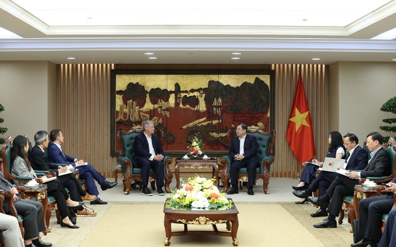Phó Thủ tướng Phạm Gia Túc tiếp đại diện Tập đoàn CIP (Đan Mạch)