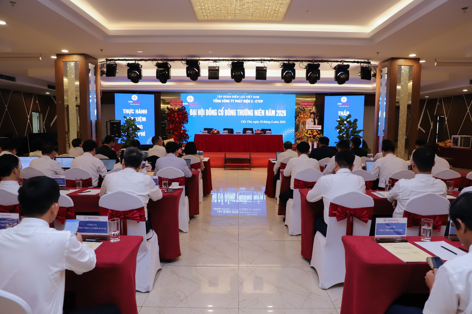 Đại hội đồng cổ đông thường niên EVNGENCO2 năm 2026 Đại hội đồng cổ đông thường niên EVNGENCO2 năm 2026