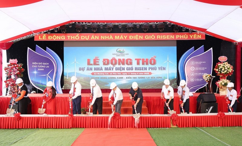 Động thổ dự án Nhà máy Điện gió Risen Phù Yên Động thổ dự án Nhà máy Điện gió Risen Phù Yên