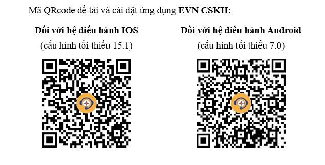 Vận hành thử nghiệm ứng dụng “EVN CSKH” mới (từ ngày 15/6/2026)