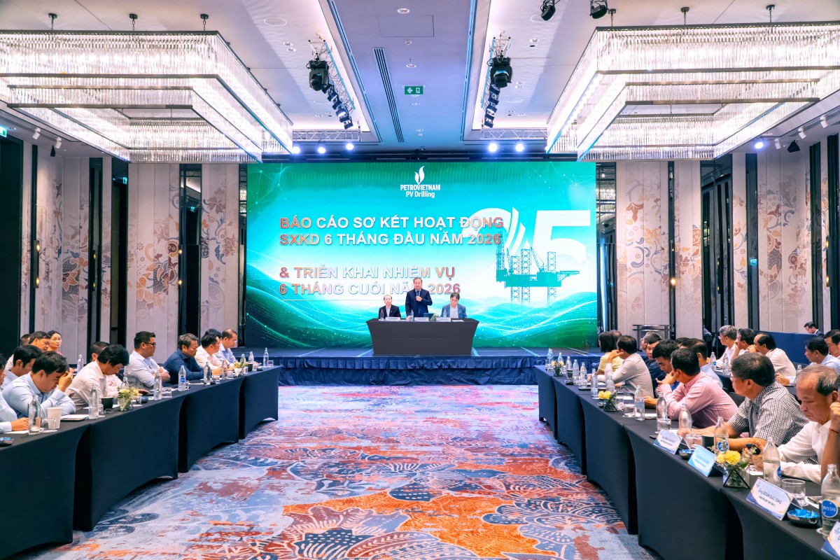 PV Drilling sơ kết hoạt động sản xuất, kinh doanh 6 tháng đầu năm 2026 PV Drilling sơ kết hoạt động sản xuất, kinh doanh 6 tháng đầu năm 2026