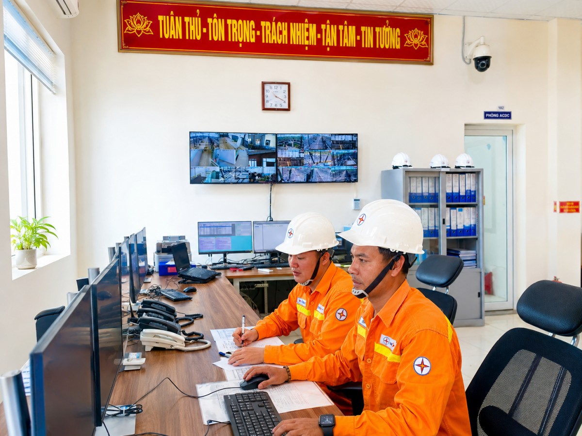 Phát huy tối đa năng lực truyền tải của hệ thống 500kV Bắc - Nam trong cao điểm nắng nóng