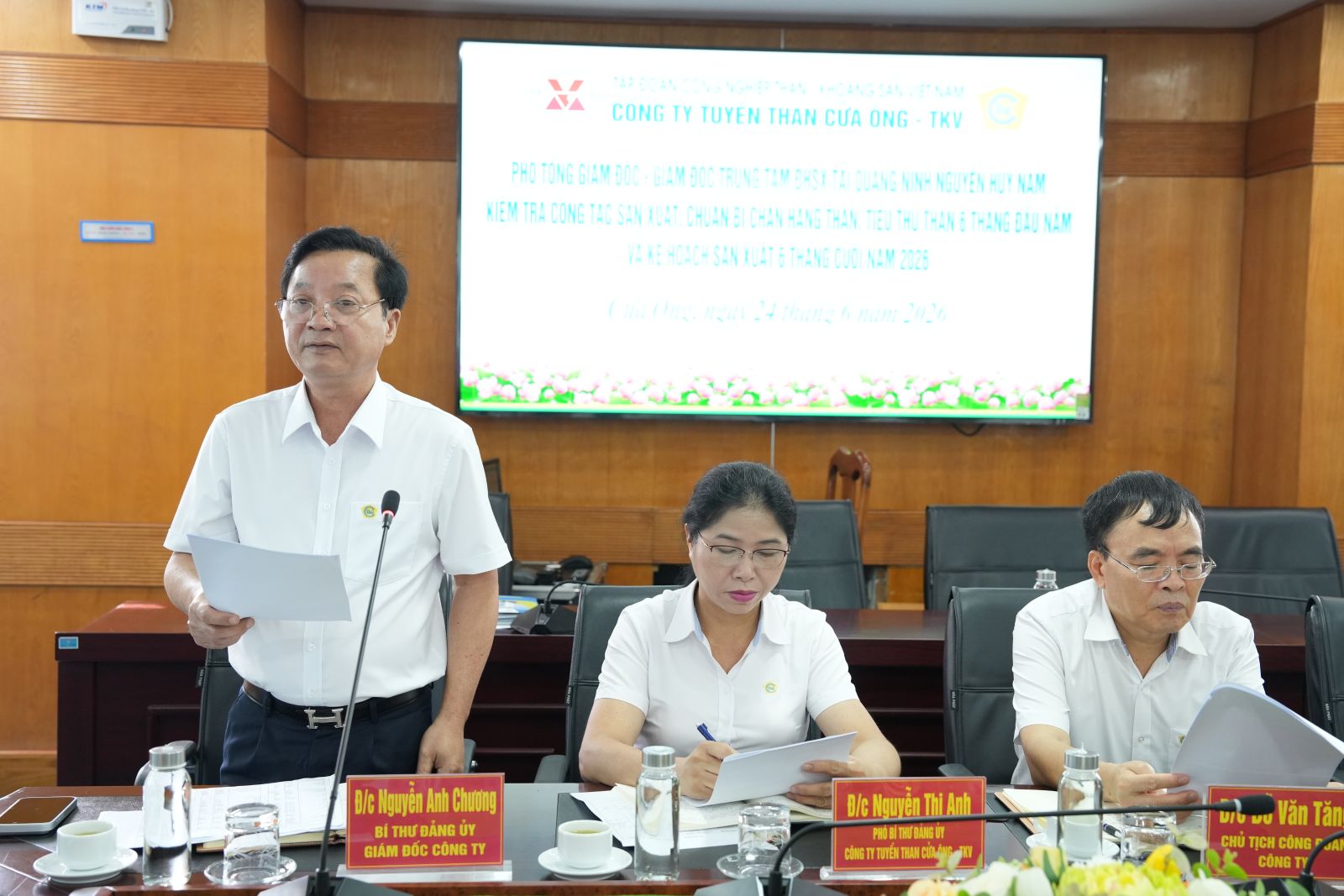 Tình hình sản xuất, tiêu thụ than 6 tháng đầu năm 2026 của Tuyển than Cửa Ông