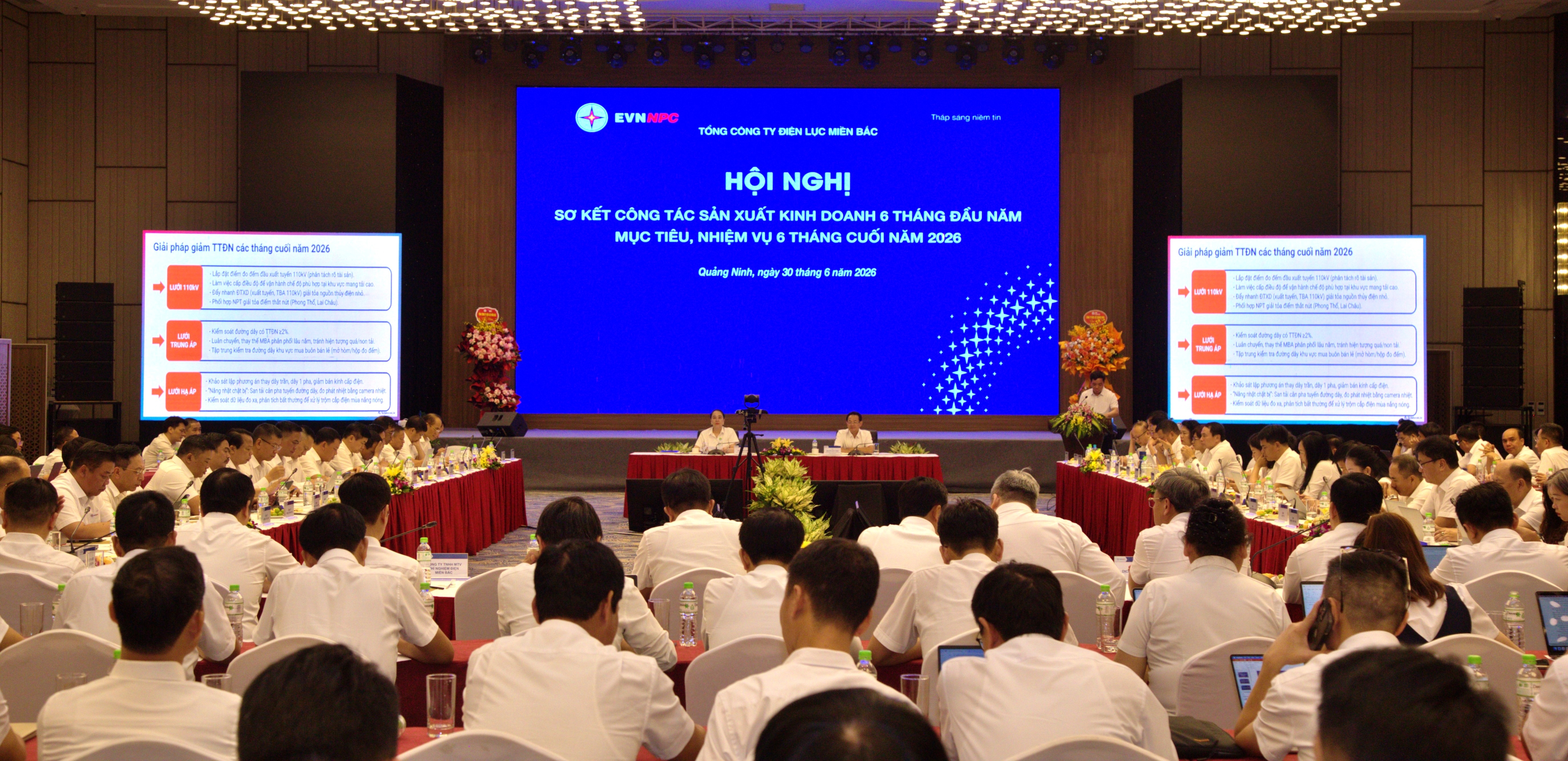 EVNNPC sơ kết 6 tháng đầu năm, bàn triển khai nhiệm vụ 6 tháng cuối năm 2026