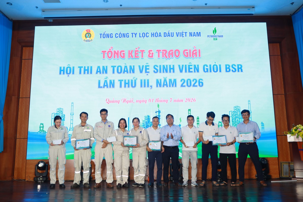 Hội thi An toàn vệ sinh viên giỏi BSR lần thứ III năm 2026