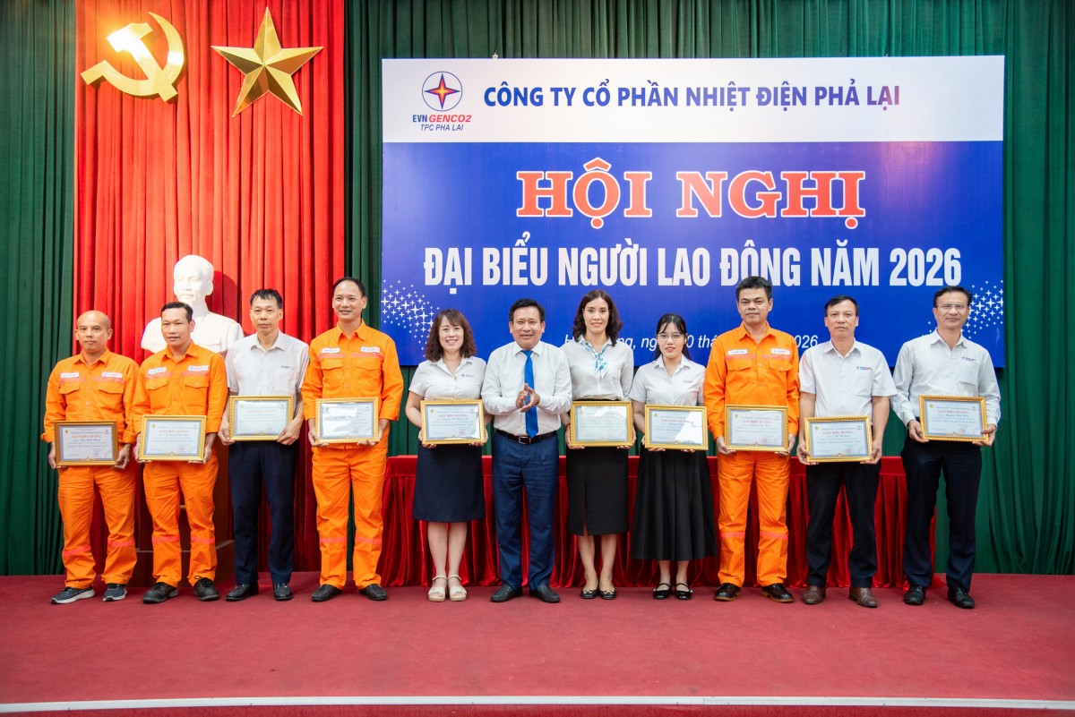 Nhiệt điện Phả Lại phát huy sức mạnh tập thể, quyết tâm hoàn thành thắng lợi nhiệm vụ 2026