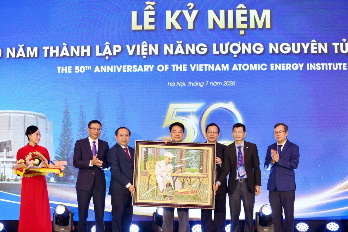 Viện Năng lượng Nguyên tử Việt Nam - Nửa thế kỷ tiên phong và khát vọng vươn tầm trong kỷ nguyên mới Viện Năng lượng Nguyên tử Việt Nam - Nửa thế kỷ tiên phong và khát vọng vươn tầm trong kỷ nguyên mới