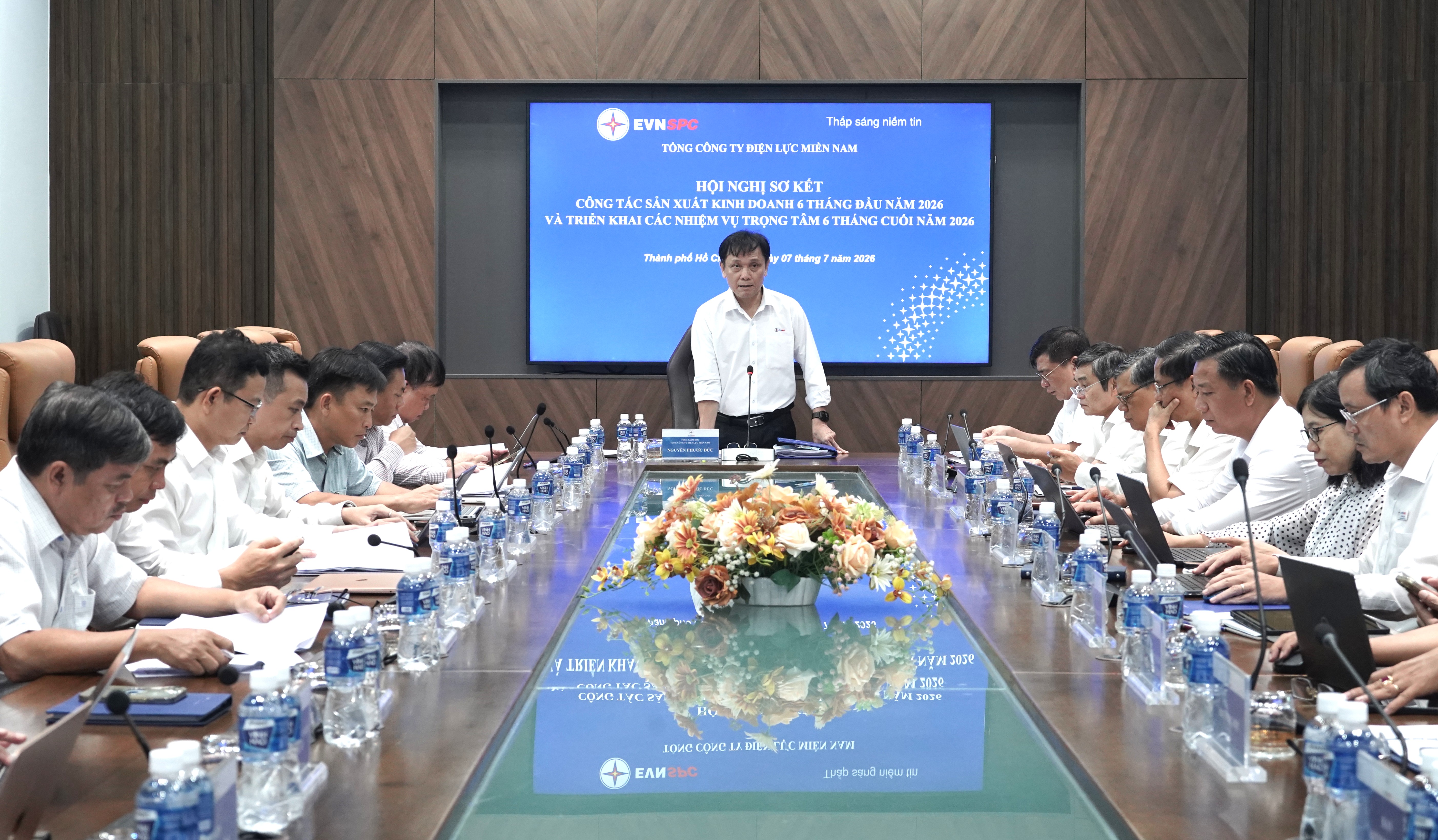 EVNSPC sơ kết hoạt động 6 tháng đầu năm, triển khai nhiệm vụ 6 tháng cuối năm 2026
