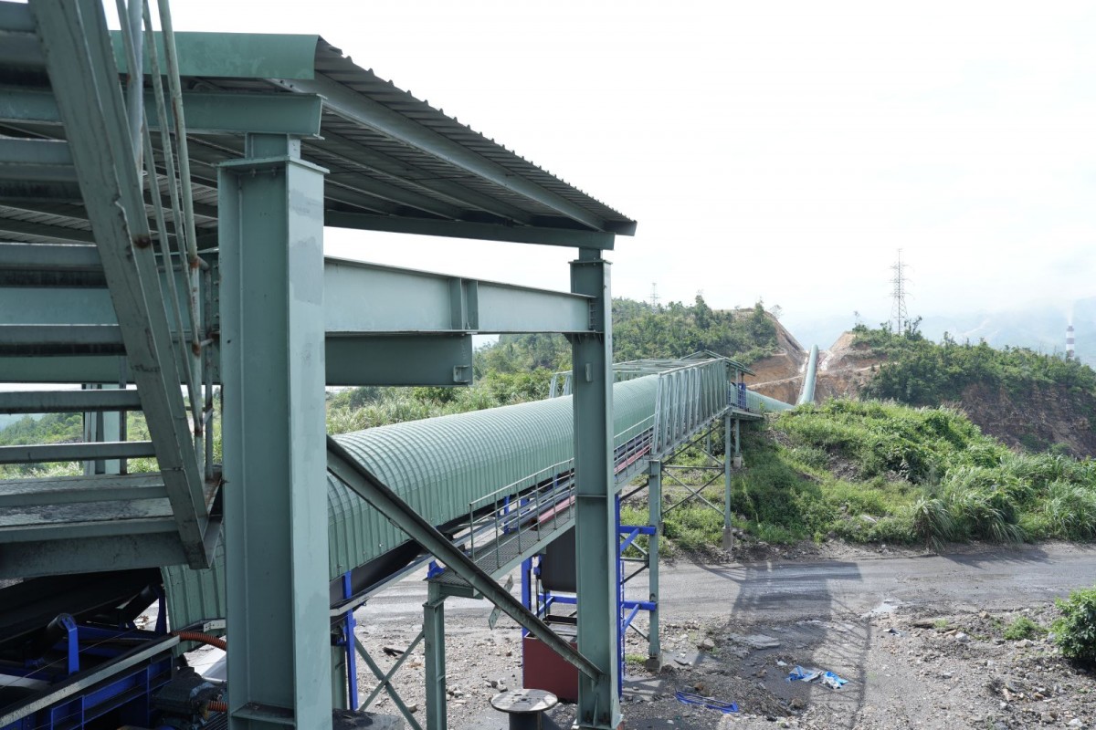 Tiến độ dự án băng tải than Núi Béo - Hà Tu - Trung tâm Chế biến - Làng Khánh Tiến độ dự án băng tải than Núi Béo - Hà Tu - Trung tâm Chế biến - Làng Khánh