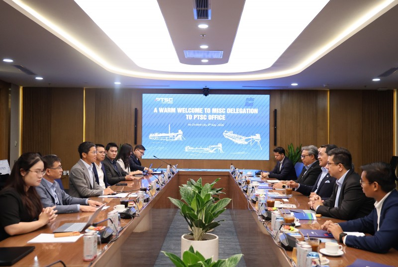 PTSC và MISC Berhad (Malaysia) bàn mở rộng hợp tác về kho nổi (FSO/FPSO) PTSC và MISC Berhad (Malaysia) bàn mở rộng hợp tác về kho nổi (FSO/FPSO)