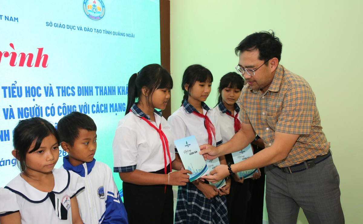 BSR thực hiện chuỗi hoạt động an sinh xã hội và tài trợ giáo dục tại Quảng Ngãi