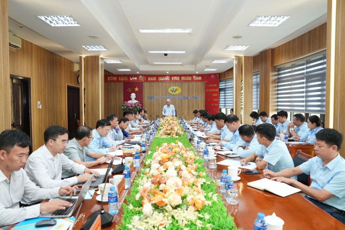 Tổng giám đốc TKV kiểm tra sản xuất và làm việc với Than Hòn Gai