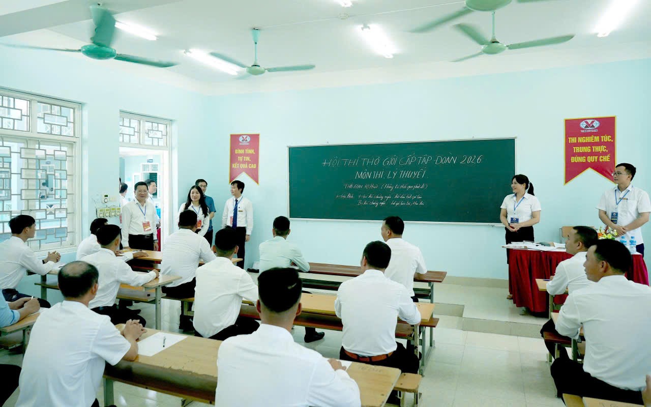 TKV khai mạc Hội thi thợ giỏi cấp Tập đoàn lần thứ 13 (năm 2026)