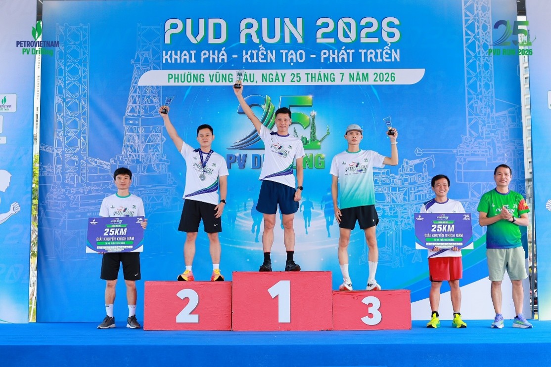 PVD RUN 2026 - Hơn 1.600 vận động viên cùng lan tỏa tinh thần ‘Khai phá - Kiến tạo - Phát triển’