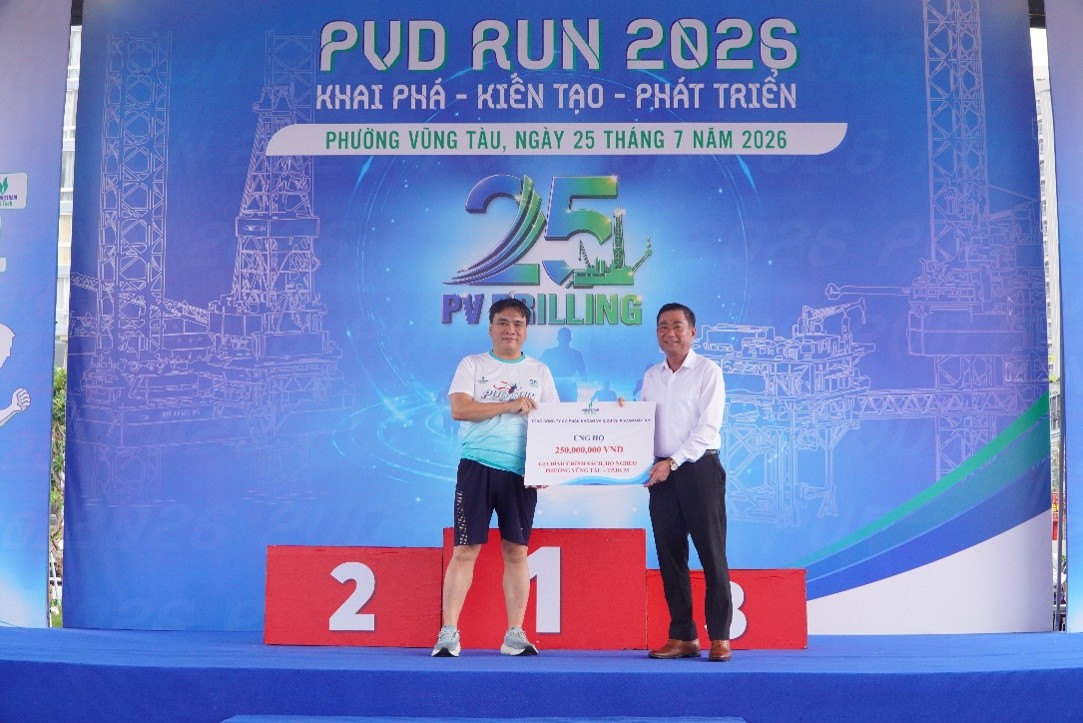 PVD RUN 2026 - Hơn 1.600 vận động viên cùng lan tỏa tinh thần ‘Khai phá - Kiến tạo - Phát triển’