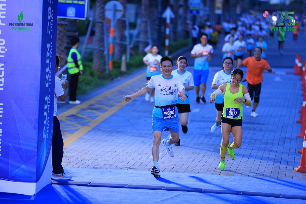 PVD RUN 2026 - Hơn 1.600 vận động viên cùng lan tỏa tinh thần ‘Khai phá - Kiến tạo - Phát triển’
