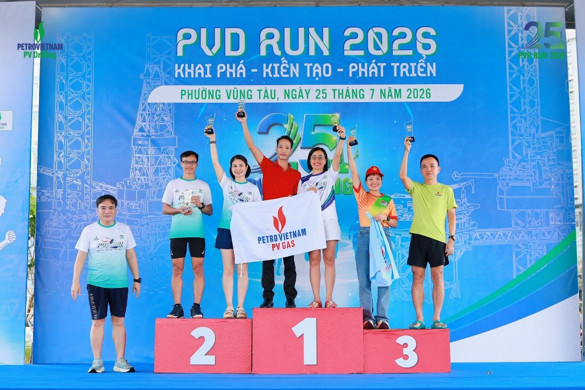 PVD RUN 2026 - Hơn 1.600 vận động viên cùng lan tỏa tinh thần ‘Khai phá - Kiến tạo - Phát triển’