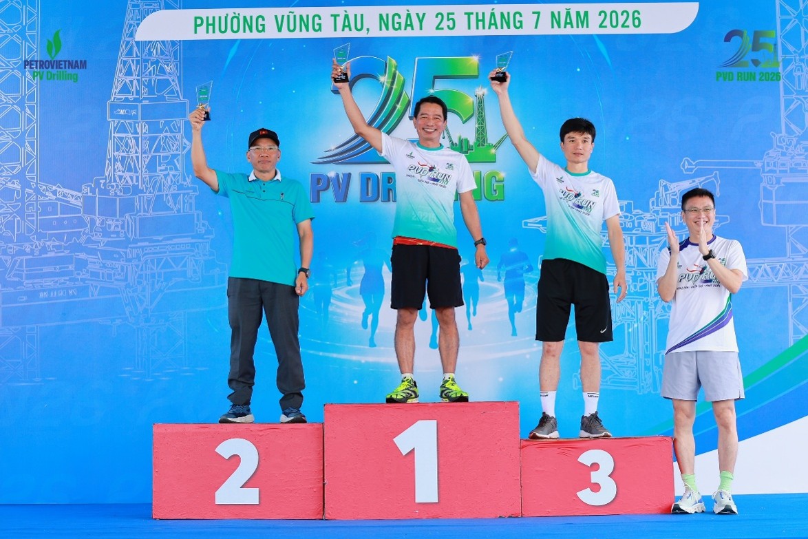 PVD RUN 2026 - Hơn 1.600 vận động viên cùng lan tỏa tinh thần ‘Khai phá - Kiến tạo - Phát triển’