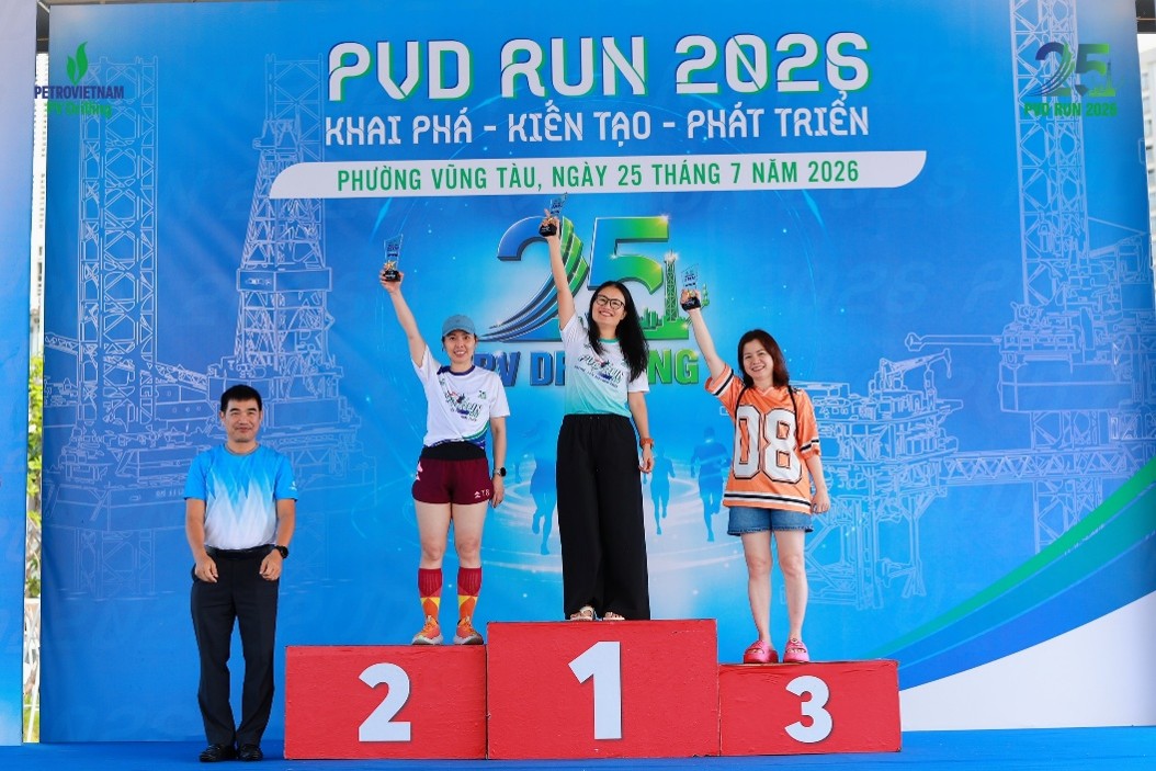 PVD RUN 2026 - Hơn 1.600 vận động viên cùng lan tỏa tinh thần ‘Khai phá - Kiến tạo - Phát triển’