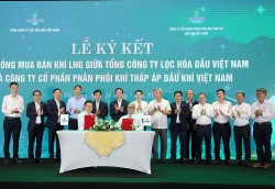 Tổng công ty Lọc hóa dầu Việt Nam và PV GAS ký hợp đồng mua bán khí thiên nhiên hóa lỏng (LNG)
