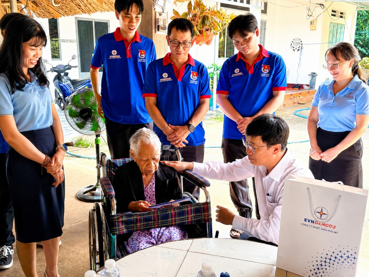 Công ty Nhiệt điện Phú Mỹ triển khai nhiều hoạt động tri ân nhân ngày Thương binh - Liệt sĩ