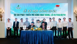 Ký hợp đồng EPCIC dự án phát triển mỏ Kình Ngư Vàng (Lô 01/10&02/10)