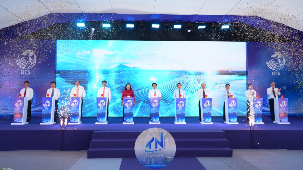 Khởi công dự án Nhà máy Điện mặt trời Dầu Tiếng 5
