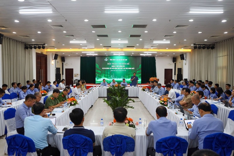Hội thảo quản lý hợp đồng EPC dự án nâng cấp mở rộng Nhà máy Lọc dầu Dung Quất Hội thảo quản lý hợp đồng EPC dự án nâng cấp mở rộng Nhà máy Lọc dầu Dung Quất
