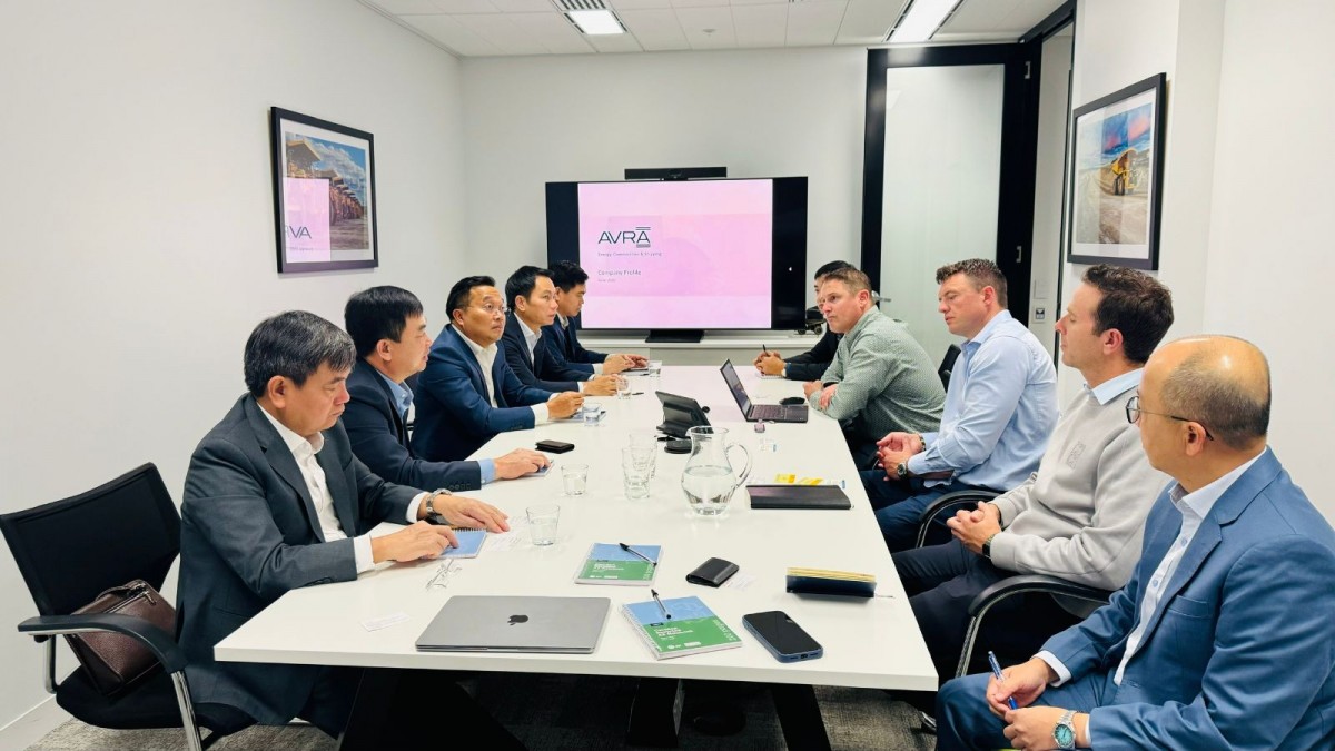 Chủ tịch Hội đồng thành viên TKV làm việc với các đối tác trong chuỗi cung ứng than tại Australia Chủ tịch Hội đồng thành viên TKV làm việc với các đối tác trong chuỗi cung ứng than tại Australia