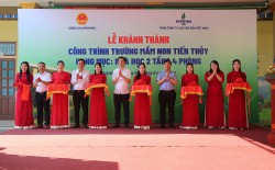 Tổng công ty Lọc hóa dầu Việt Nam khánh thành trường học, tri ân người có công tại Nghệ An