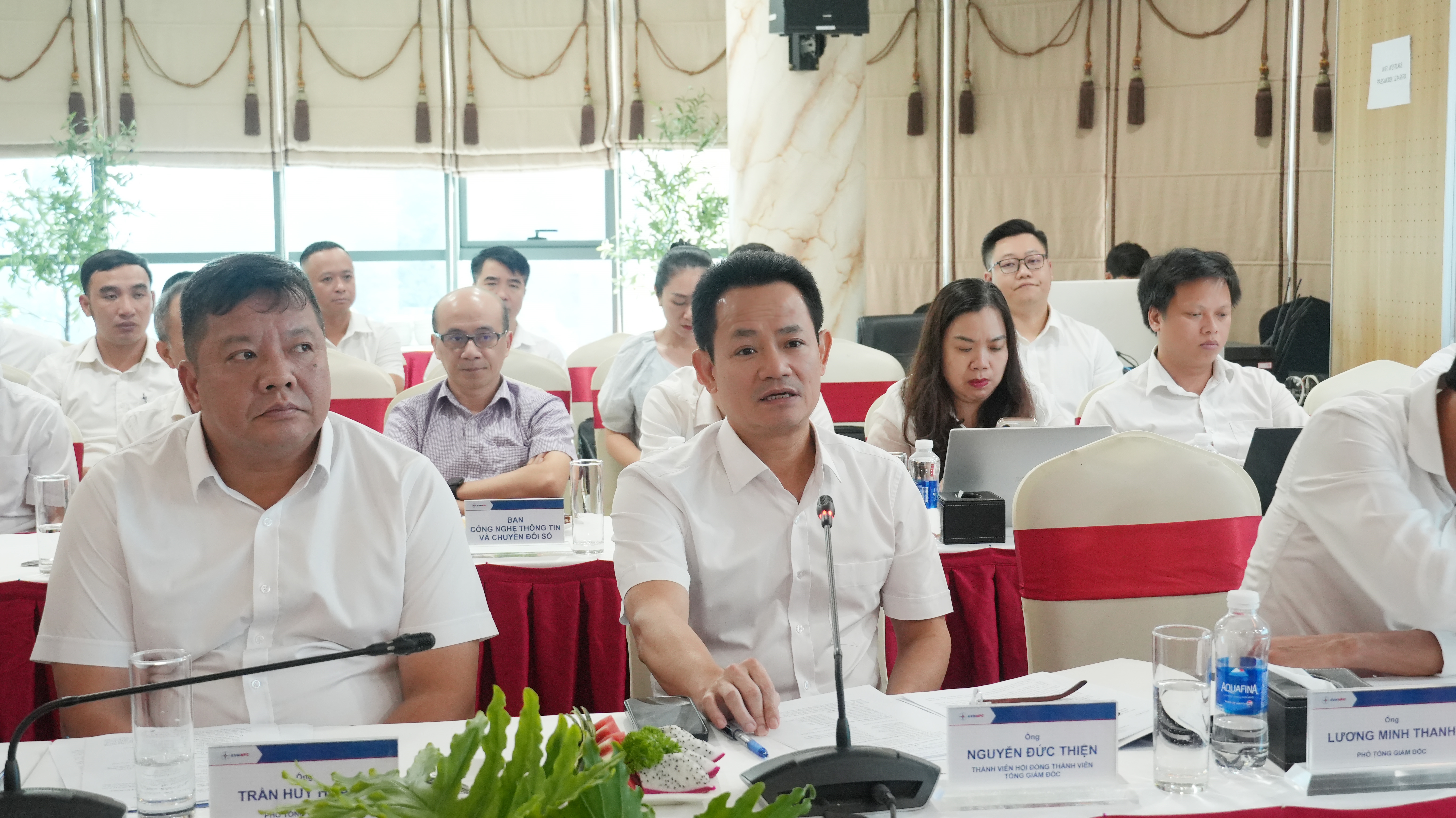 Hội nghị về công tác phối hợp đầu tư xây dựng giữa EVNNPC và EVNNPT