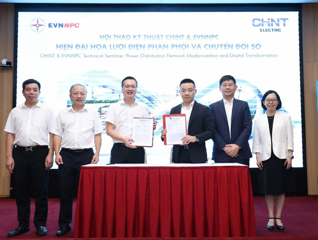 CHINT giới thiệu hệ sinh thái giải pháp lưới điện thông minh, mở rộng hợp tác kỹ thuật với EVNNPC
