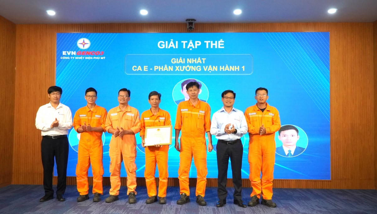 Nhiệt điện Phú Mỹ tổ chức Hội thi kỹ năng xử lý sự cố nhà máy điện năm 2026