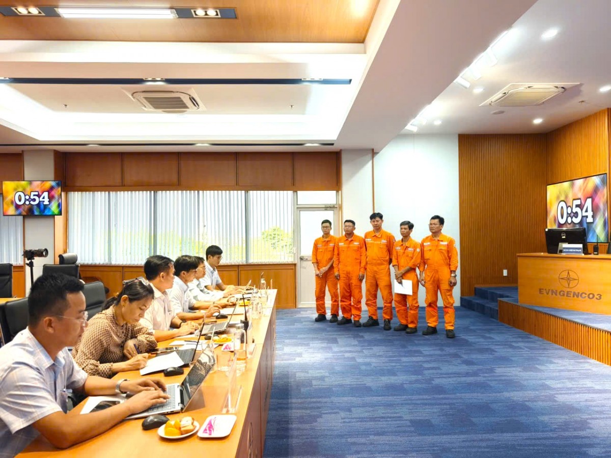 Nhiệt điện Phú Mỹ tổ chức Hội thi kỹ năng xử lý sự cố nhà máy điện năm 2026