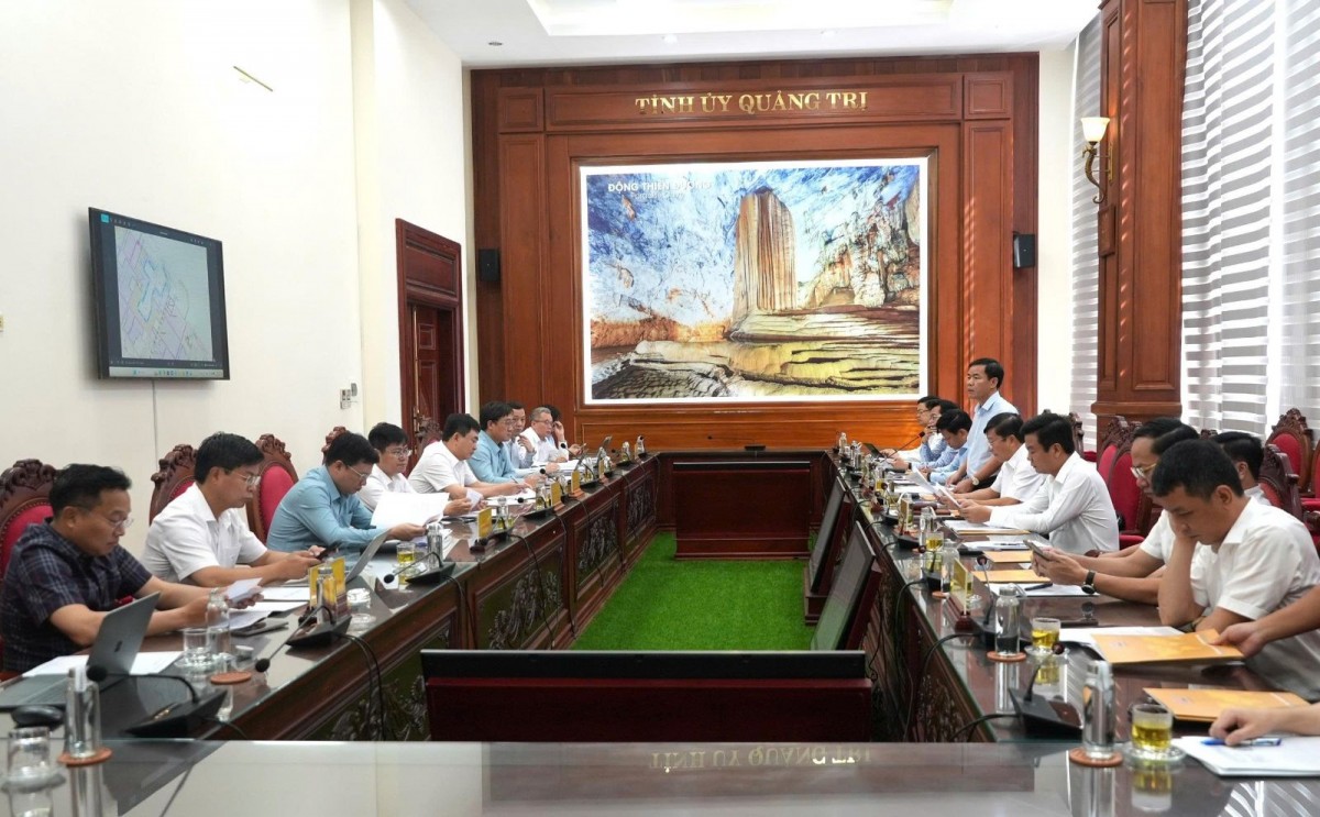 TKV làm việc với tỉnh Quảng Trị về dự án Kho trung chuyển, chế biến và kinh doanh than TKV làm việc với tỉnh Quảng Trị về dự án Kho trung chuyển, chế biến và kinh doanh than