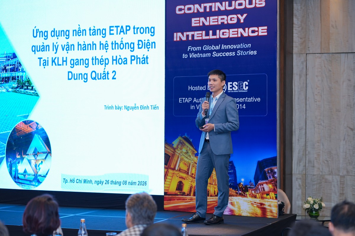 ETAP Spark 2026 Vietnam: Đưa trí tuệ năng lượng - từ công nghệ, đến thực tiễn