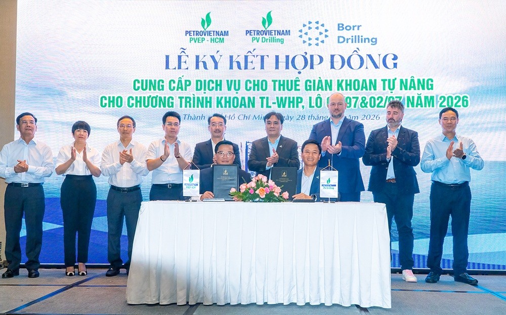 PV Drilling cung cấp giàn khoan cho chương trình khoan TL-WHP (Lô 01/97&02/97) ngoài khơi Việt Nam PV Drilling cung cấp giàn khoan cho chương trình khoan TL-WHP (Lô 01/97&02/97) ngoài khơi Việt Nam