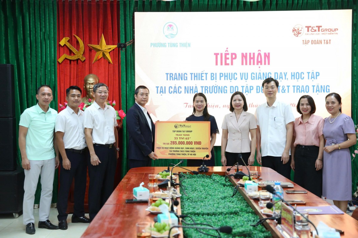 T&T Group đồng hành cùng ngành giáo dục trong ngày khai giảng năm học 2026-2027