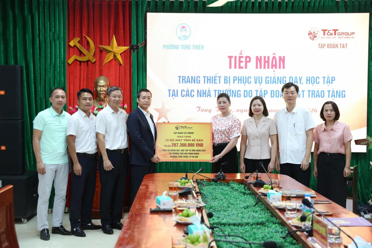 T&T Group đồng hành cùng ngành giáo dục trong ngày khai giảng năm học 2026-2027
