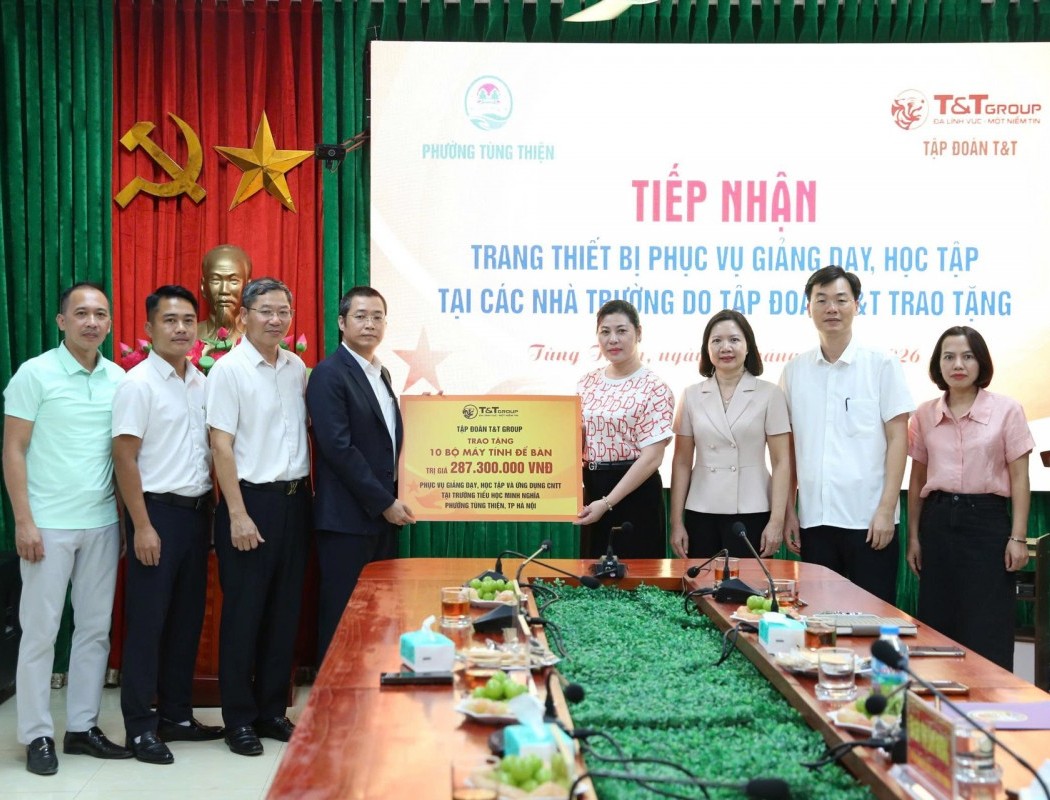 T&T Group đồng hành cùng ngành giáo dục trong ngày khai giảng năm học 2026-2027